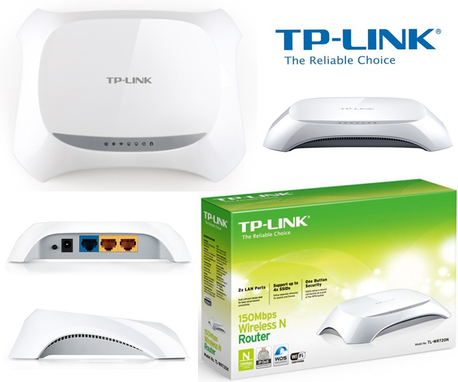 BỘ ĐỊNH TUYẾN TP-LINK TL-WR720NV2 ROUTER KHÔNG DÂY