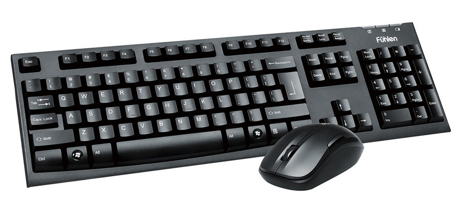 Bô Keyboard + Mouse Fuhlen Optical Wireless A150G