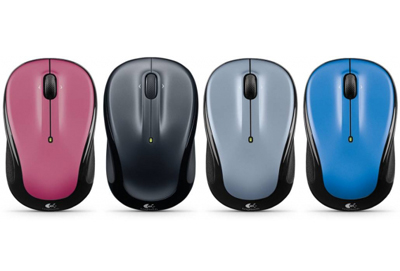 Chuột không dây Logitech M325 Wireless Đen Bạc