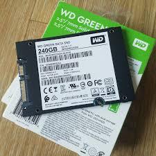 Ổ SSD Western Green 240Gb SATA3 3D NAND (đọc: 545MB/s /ghi: 465MB/s)