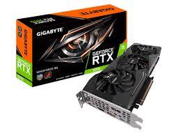 Card màn hình GIGABYTE GeForce RTX 2070 8GB GDDR6 WindForce (N2070WF3-8GC)