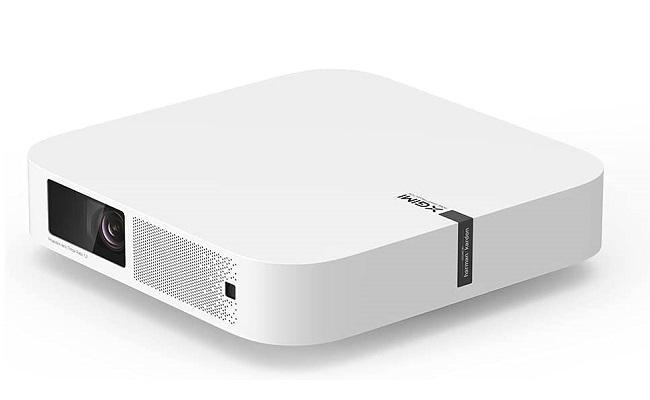  Máy chiếu di động XGIMI Elfin Mini hỗ trợ 4K xem Phim và game, Android TV 10.0, 800 ANSI Lumens, HDR 10, Loa Harman Kardon, Auto Keystone, Tự động lấy nét , 800ansi , upto 300