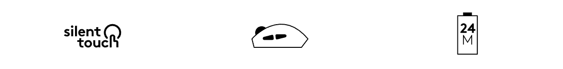 Chuột không dây Logitech M650 Signature Rose (USB/Bluetooth/Pin AA/Hồng) 5