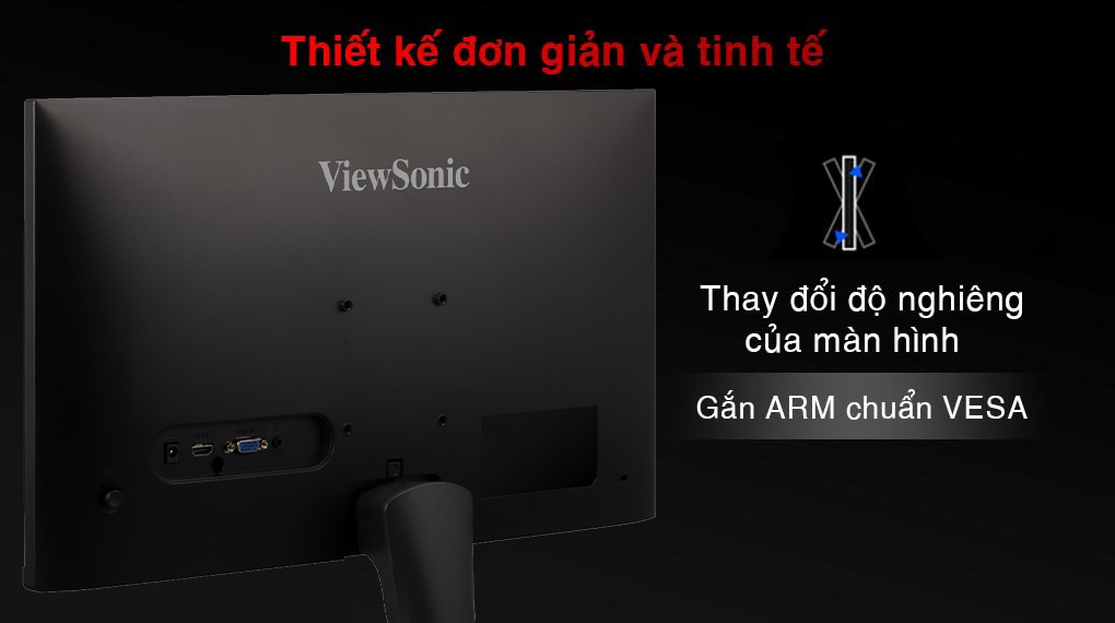 Viewsonic VA2215-H 100Hz kích thước