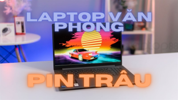 10 mẫu laptop văn phòng pin trâu dùng lâu mới hết