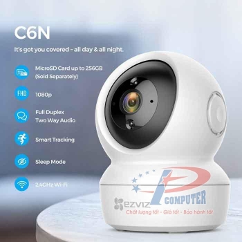 Hướng dẫn cài camera Wifi Ezviz C6N
