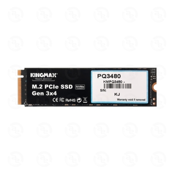 Ổ cứng SSD Kingmax Zeus PQ3480 512GB M.2 2280 PCIe NVMe Gen 3x4 (Đọc 1950MB/s - Ghi 1550MB/s) - (KMPQ3480512G4)