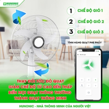 Ổ cắm quạt thông minh Hunonic SK18